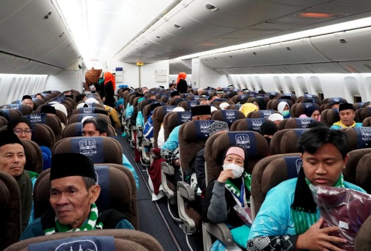 Garuda Mulai Berangkatkan Haji 2026, 2.255 Jemaah Kloter Perdana Terbang dengan OTP 100 Persen