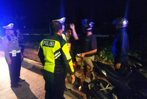 Polisi Tindak Tegas Pembalap Liar di Jalan Nasional Lamongan-Babat