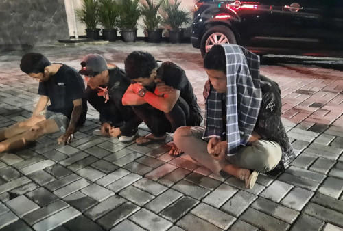 Diduga Mau Tawuran Sarung Antar Kampung, 4 Remaja di Bekasi Terjaring Patroli Polisi