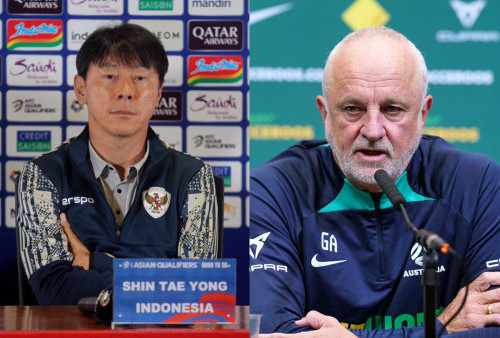 Head to Head Shin Tae-Yong vs Graham Arnold: Misi Balas Dendam Indonesia ke Australia