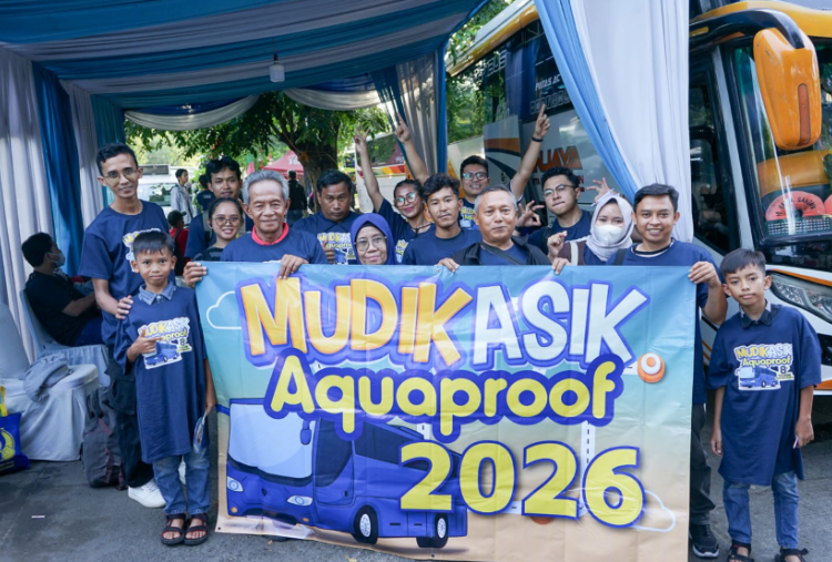 Alhamdulillah! Para Tukang Bangunan dan Keluarganya Bisa Mudik Gratis ke Semarang, Yogyakarta, dan Surabaya