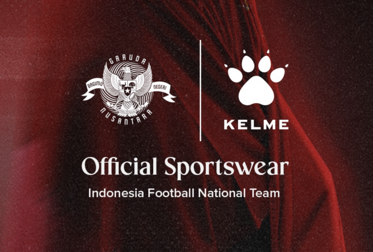 Kelme Singkirkan 7 Merek Ternama, Resmi Jadi Apparel Timnas Indonesia Selama 4 Tahun