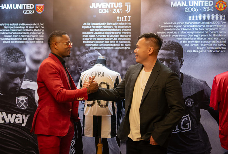 Kembali Menggebrak! Offside Corp Jalin Kerja Sama dengan Legenda MU Patrice Evra