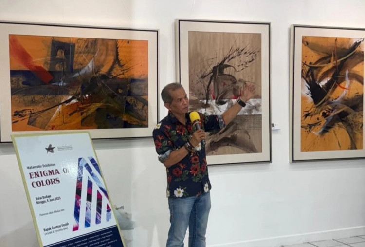 Agus Budiyanto Aquarelle Studio Gelar Pameran dan Wicara Seni Kebijakan Finansial Berkelanjutan Secara Kreatif untuk Seniman