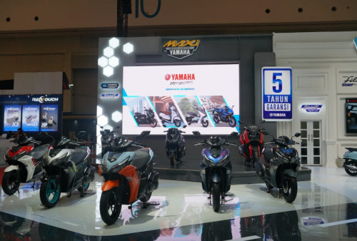 Jajaran Motor Yamaha di IMOS+ 2023, Ada Motor Listrik Hingga Moge Buatan Indonesia