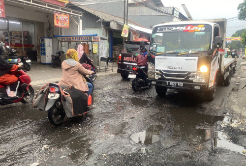 Warga Sindir Pemerintah Mancing Lele di Jalan Berlubang, Ini Respons Pemkot Bekasi