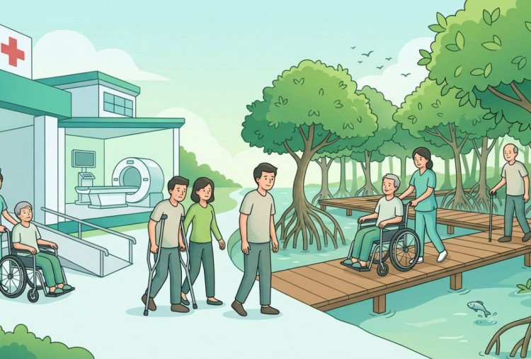 Menakar Potensi Medical Tourism Surabaya, Ruang Rawat 'Termewah' Ternyata Beratap Langit Mangrove