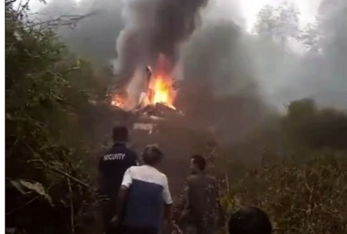 Helikopter BEL 412 TNI AD Kecelakaan di Perkebunan Teh Ciwidey: 'Seluruh Kru Selamat'