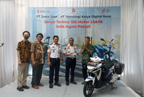 Perpanjangan Kerjasama Selis dan Dishub DKI Jakarta, Hadirkan 186 Motor Listrik