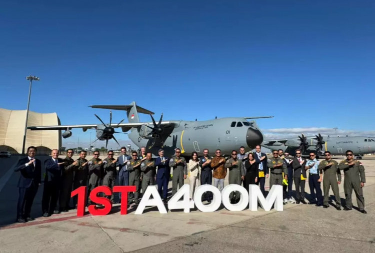 TNI AU Tinjau Pembuatan Dua Pesawat Airbus A400M Pesanan Indonesia di Spanyol