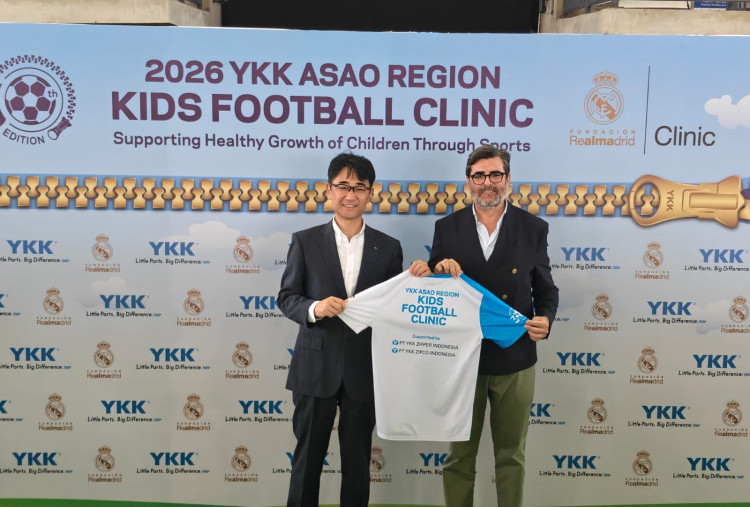 YKK Gelar Kids Football Clinic Gandeng Real Madrid Foundation, Siap Latih 340 Anak