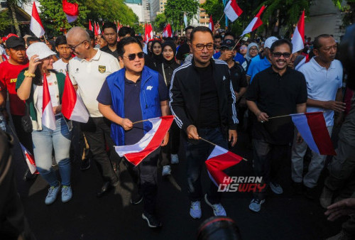 Trophy Experience ini merupakan rangkaian kegiatan menuju kick off Piala Dunia U-17 tahun 2023. Kirab Trophy Tour Piala Dunia U-17 itu diberangkatkan langsung oleh Wali Kota Eri pada pukul 06.30 WIB di depan Siola Jalan Tunjungan. Rangkaian acara dimulai dengan arak-arakan bola raksasa dari Siola Jalan Tunjungan hingga di Balai Pemuda Surabaya. (Julian Romadhon/Harian Disway)