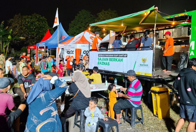 Peduli Korban Kebakaran Kemayoran, BAZNAS Pasang Instalasi Listrik Warga dan Salurkan Bantuan Makanan