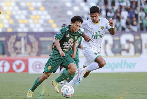 Half Time Persebaya vs Persikabo 1973: Green Force tertinggal 0-1