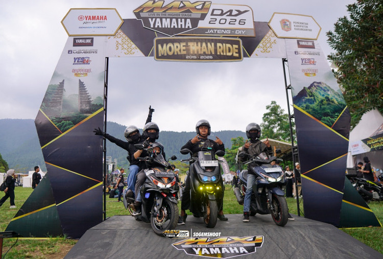 Dari Hobi Jadi Persaudaraan, MAXI Yamaha Day 2026 Satukan Ribuan Bikers di Tawangmangu