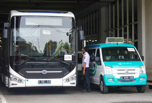 Bus Listrik Ditambah Tiga Unit, SB Dikonversi ke Listrik