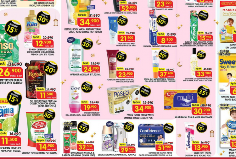 Promo Superindo Hari Ini Terbaru 29 Maret 2026, Akhir Bulan Mama Lemon Rp11 Ribuan