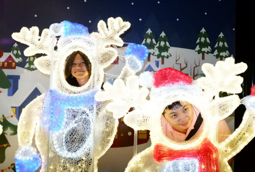 Suasana Natal Syahdu di Christmas Wonderland, Pakuwon City Mall Surabaya