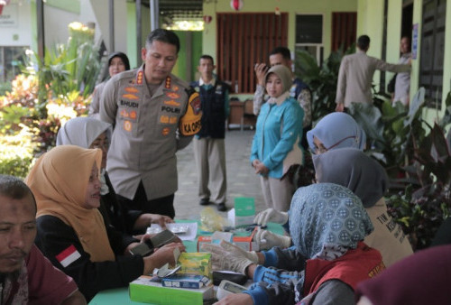 Polresta Malang Kota Cek Kesehatan Petugas Penyelenggara Pemilu 2024