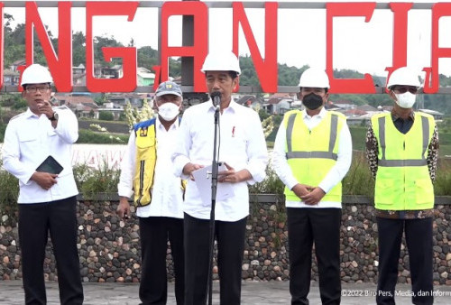 Bendungan Ciawi dan Sukamahi Senilai Rp 1,3 Triliun Pengendali Banjir Jakarta Diresmikan Jokowi
