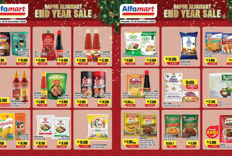 Promo Alfamart Hari Ini 31 Desember 2025 Spesial Tahun Baru, Saus BBQ Delmonte Cuma Rp8 Ribu!
