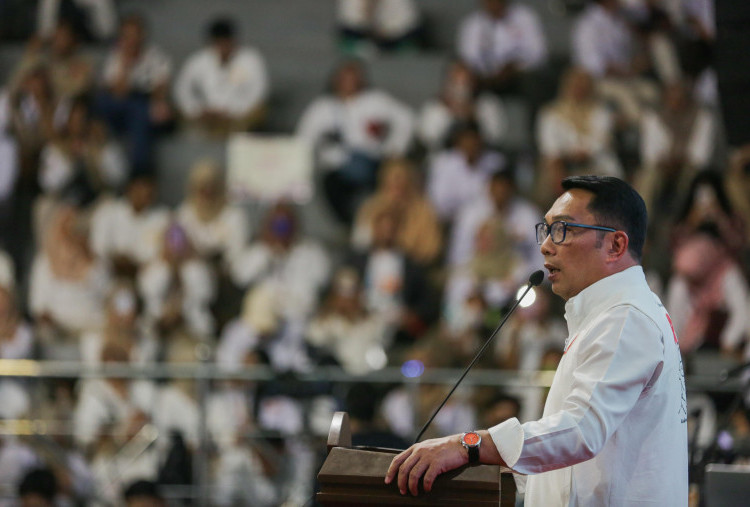 Bingkisan Doa dari Ratusan Yatim untuk Ridwan Kamil-Siswono di Hari Terakhir Kampanye