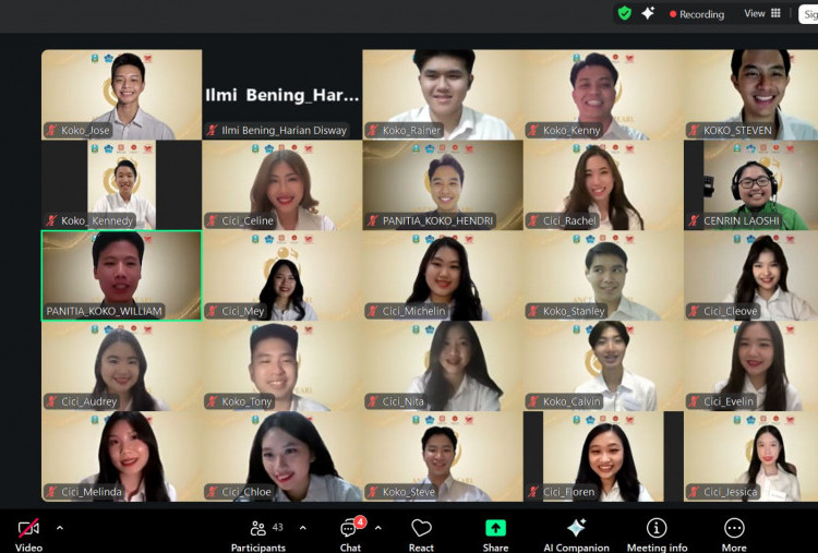 Peserta Koko Cici Jatim 2025 Ikuti Kelas Mandarin, Belajar Pinyin hingga Pelafalan