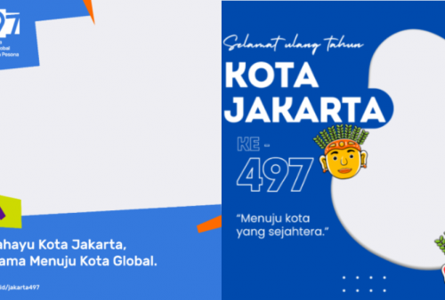 13 Link Twibbon HUT ke-497 Jakarta Gratis dengan Desain Kekinian, Bisa Unggah ke Media Sosial!