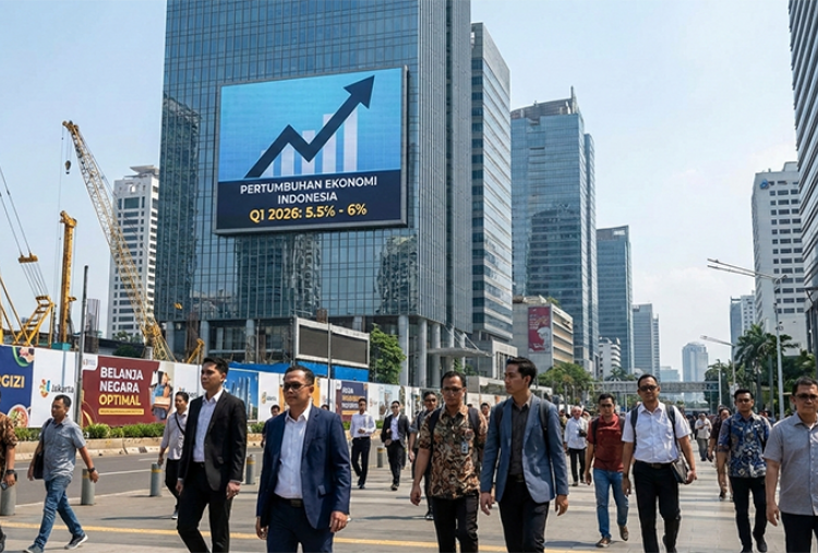 Pemerintah Targetkan Pertumbuhan Ekonomi Pada Triwulan 1 2026 Mencapai 6 Persen 