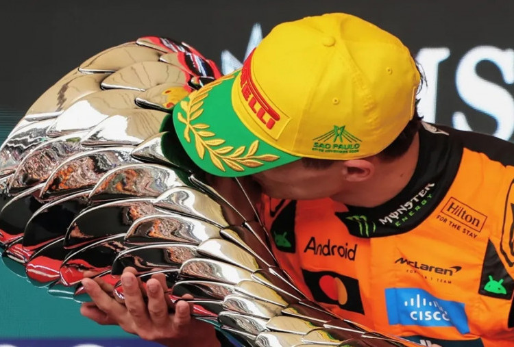 Lando Norris Menang Dramatis di GP Brasil 2025, Jarak dari Pesaing Kian Lebar!