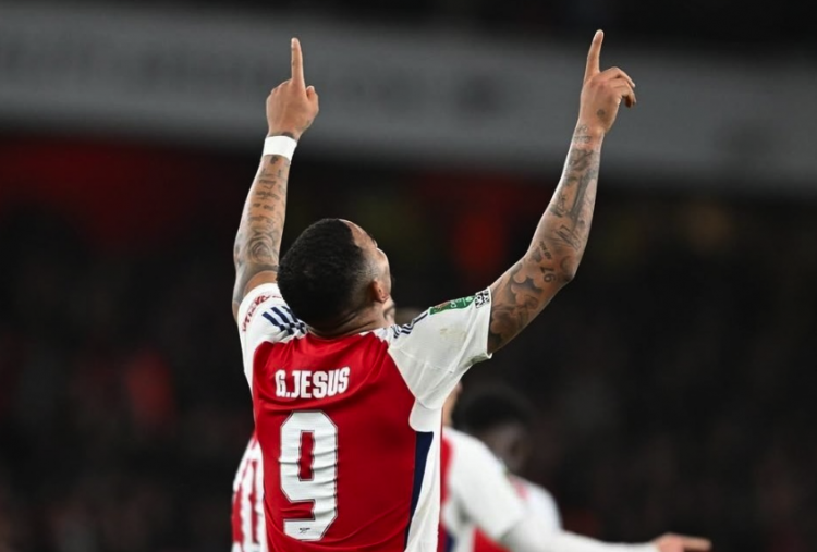 Arsenal vs Crystal Palace 3-2: Hattirck Gabriel Jesus Bawa The Gunners ke Semifinal Carabao Cup! 