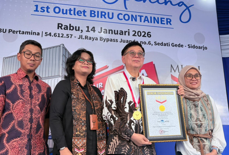 SPBU Pertamina Sediakan Biru Container, Jamin Air Minum Berkualitas One-Stop Service