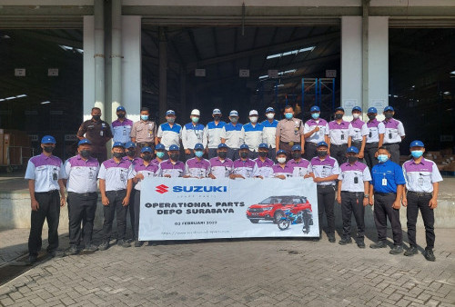 Jamin Ketersediaan Suku Cadang Resmi di Indonesia Timur, Suzuki Buka Depo di Surabaya