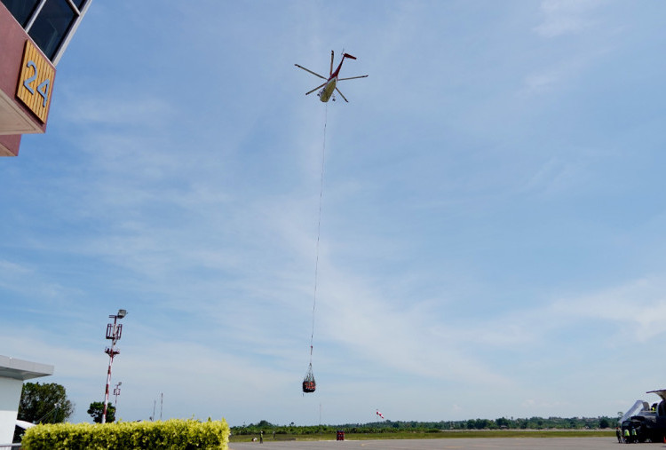 Pertamina Gerak Cepat Pasok LPG ke Daerah Bener Meriah Gunakan Metode Sling Load 