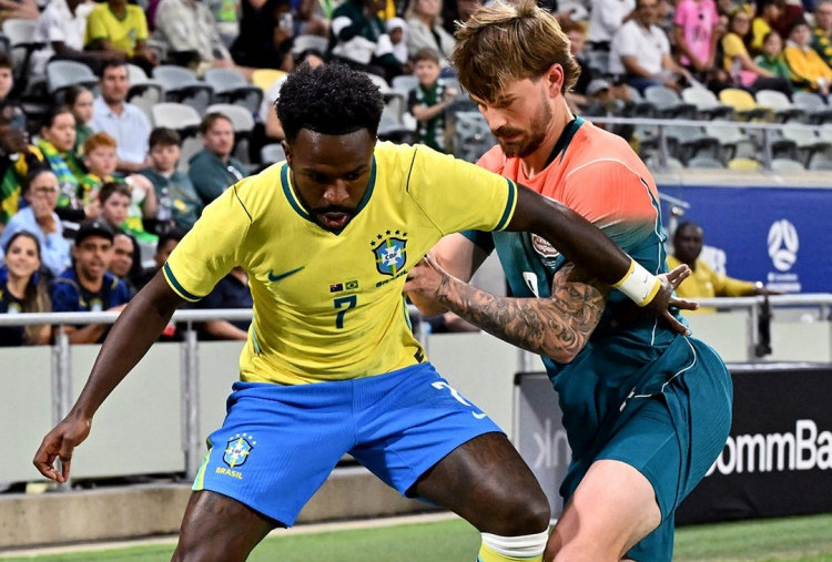 Australia vs Brasil 1-1: Rayan Selamatkan Selecao di Menit Akhir