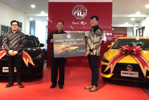 Bamsoet Borong 2 Unit MG 5 GT, ‘Warna Kuning Bakalan Buat Kampanye 2024’