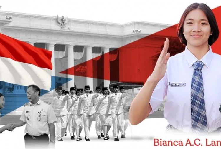 Sulut Bangga, Bianca Lantang Bertugas Jadi Pembawa Baki Paskibraka Nasional 2025 di Istana Merdeka