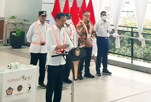 Jokowi Resmikan Pengembangan Tahap I Stasiun Manggarai, Sebut Integrasi Transportasi Akan Semakin Baik