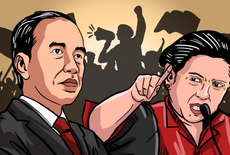 Jokowi vs Megawati 