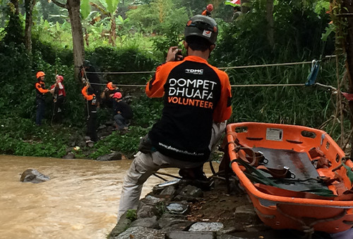 Tingkatkan Kesiagaan Bencana, Dompet Dhuafa Gelar Pelatihan Vertical dan Water Rescue