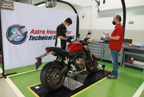 AHM Gelar Uji Kompetensi Mekanik Honda, Jaga Kualitas Layanan di Jajaran Big Bike