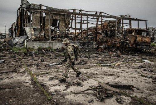 Rusia 'Menggila'! Wilayah Ukraina Habis Dibombardir, Banyak Jenderal yang Tewas
