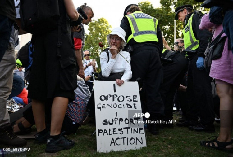 Polisi London Tangkap 466 Demonstran Pendukung Aksi Bela Palestina