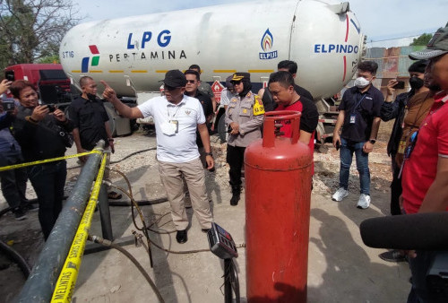 Giliran Mandor Diringkus Polisi Selundupkan Gas Bersubsidi di Subang 