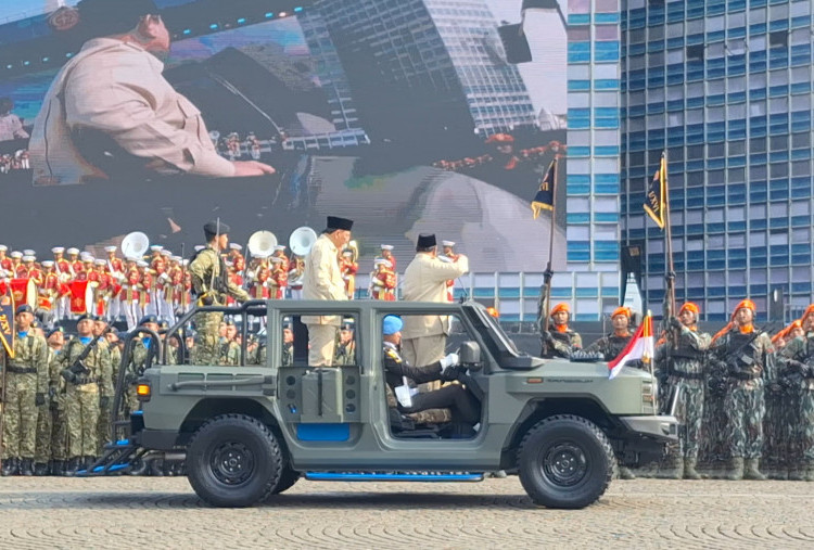 Presiden Prabowo Apresiasi Pengabdian Prajurit di HUT TNI
