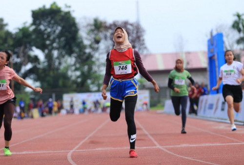Syakila Khairunnisa Amankan Gelar Juara Lari 100 Meter Energen Champion SAC Indonesia 2023-Sumatera Qualifiers