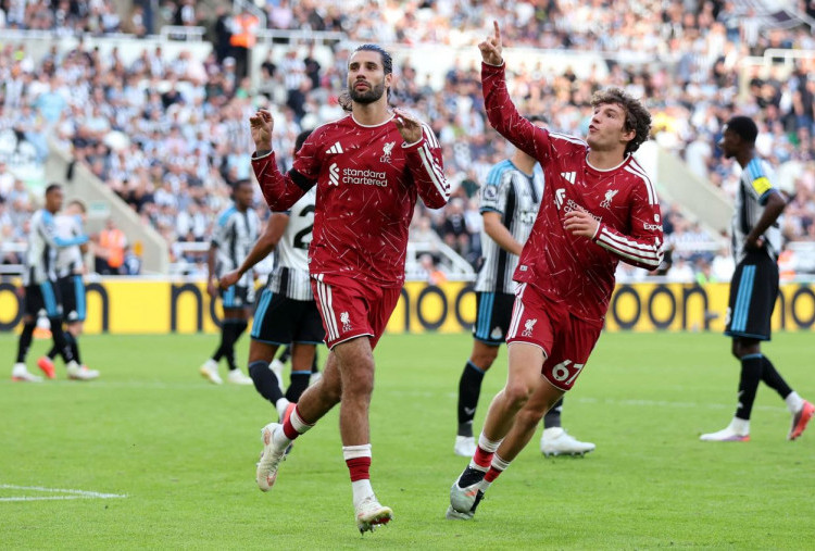 Newcastle vs Liverpool 2-2, Dominik Szoboszlai Selamatkan The Reds di Menit 90+9