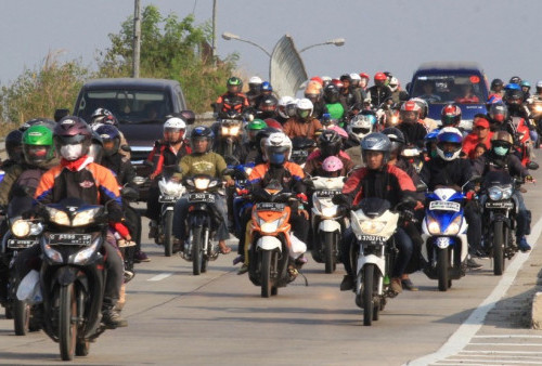 Jalur Mudik 2022, Polisi Siapkan Rest Area Khusus Pemotor di Bekasi dan Tangerang