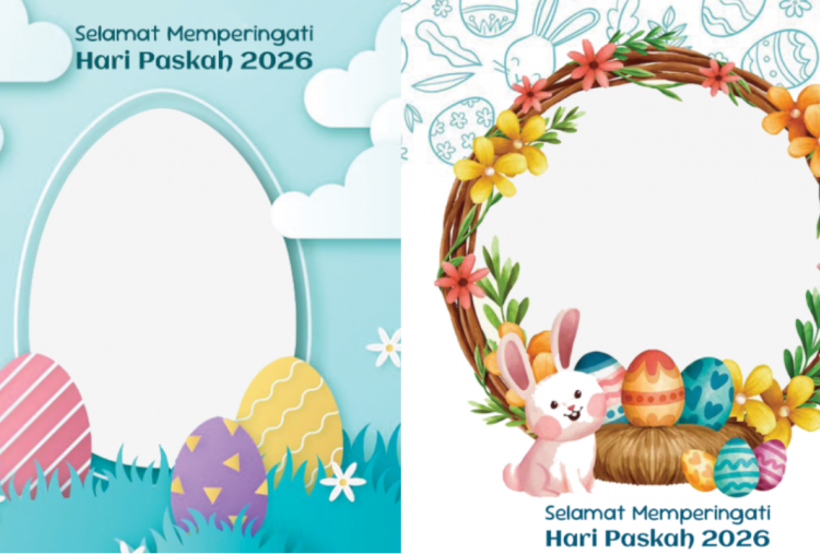 50 Twibbon Paskah 2026 Gratis dan Terbaru Lengkap Ucapan, Yuk Bagikan Momen Kebangkitan di Medsos