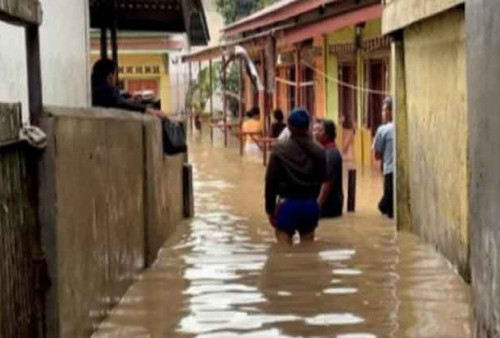 Ribuan Rumah Terendam Banjir, Dua Jembatan Gantung Putus